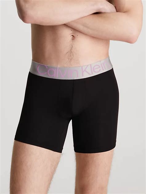 3 pack boxer briefs - steel micro|calvin klein briefs 3 pack.